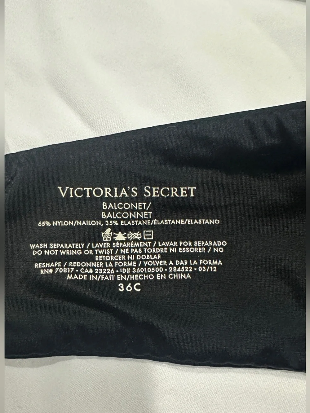 Victoria’s Secret Balconet Push up Bra